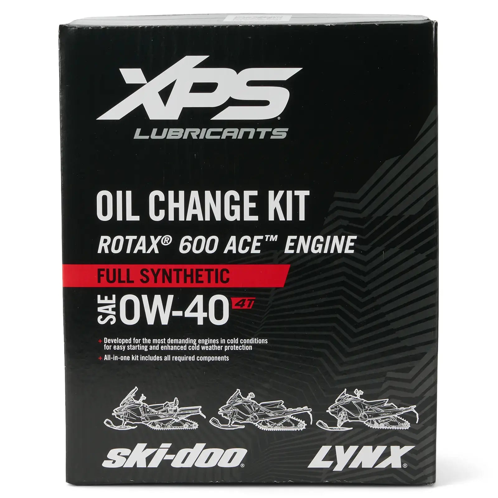 XPS Ski-Doo 4T 0W-40 Synthetic Oil Change Kit For Rotax 600 ACE Engine, 9779253