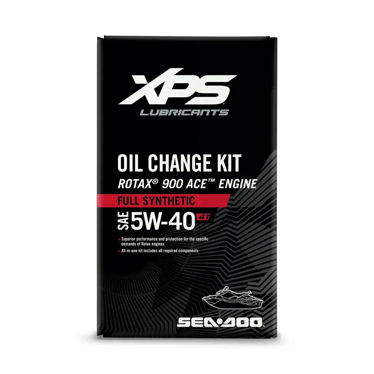 XPS Sea-Doo Spark 4T 5W-40 Full Synthetic Oil Change Kit For Rotax 900 ACE Engines - 9779485