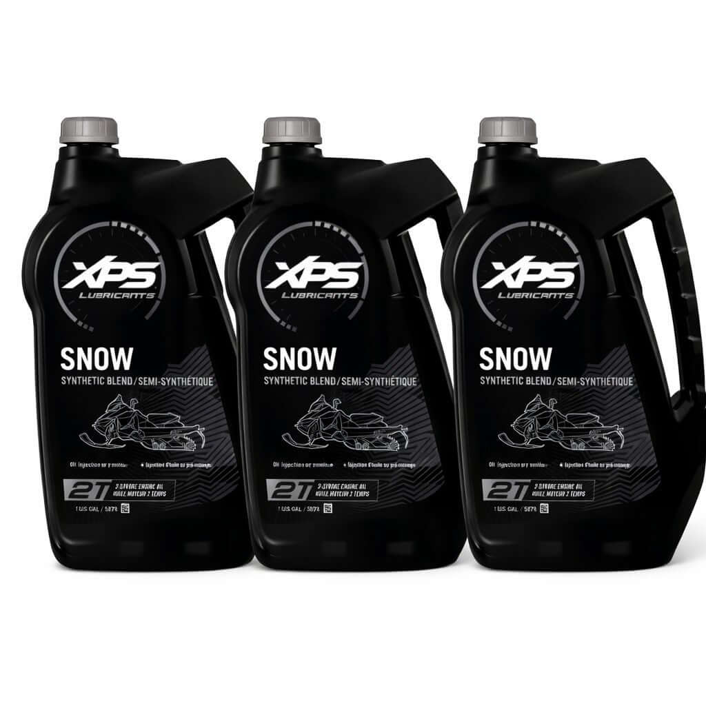 Huile semi-synthétique XPS Ski-Doo 2T - Lubrifiant moteur pour motoneige 2 temps 9779447 / 9779448 - MEILLEURE VENTE