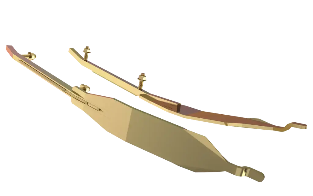 Polaris Adventure carbides on white background