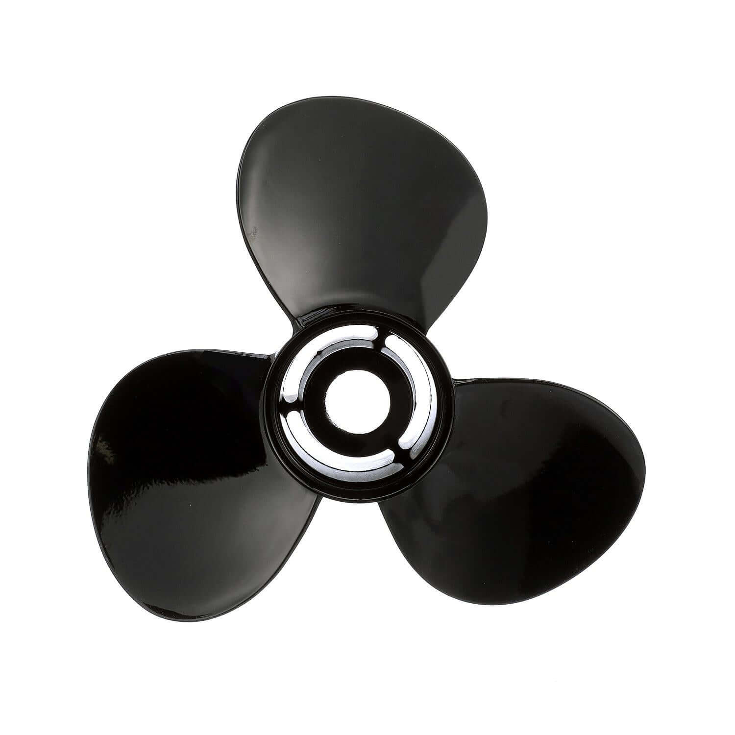 Mercury Marine Black Max XC Pontoon 3-Blade 14 X 11" Aluminum Propeller Right Hand - 8M0151356