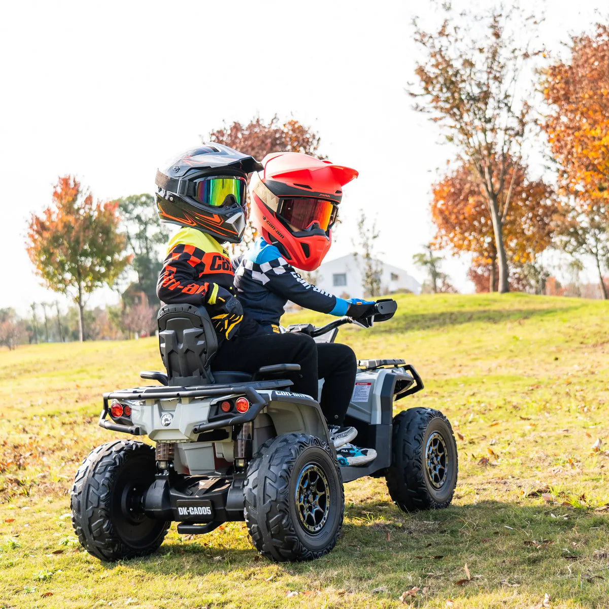 Can Am Outlander 24V Ride on ATV, 2 Seater, BLUE, FR9440-BLUE