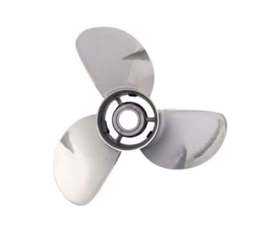 Mercury propeller on a white background