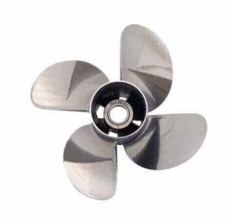 Mercury propeller on a white background