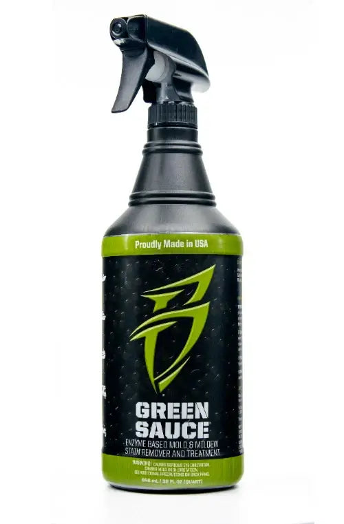 Bling Sauce Green Sauce Enzyme-Based Mold and Mildew Stain Remover and Treatment 32oz, GSC00946