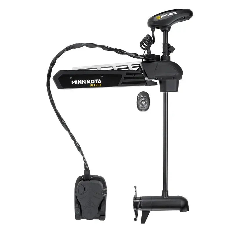 Minn Kota 1368890 Ultrex™ Bow Mount Freshwater Trolling Motor, 80 lbs. Thrust, 45" Shaft, 24 Volts w/Micro Remote, Foot Pedal & Dual Spectrum CHRP Sonar