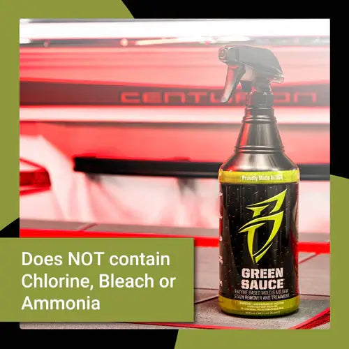 Bling Sauce Green Sauce Enzyme-Based Mold and Mildew Stain Remover and Treatment 32oz, GSC00946