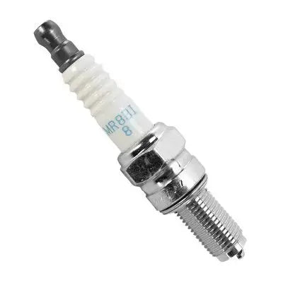 Spark plug on a white background
