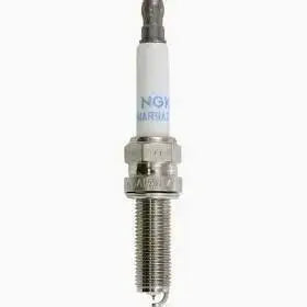 NGK spark plug on a white background
