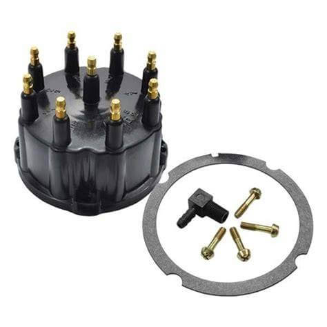Mercury Marine distributor cap assembly on white background