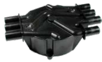 Mercury Marine distributor cap side view on white background