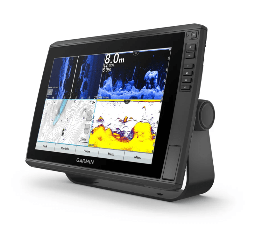 Garmin Marine Chartplotter ECHOMAP Ultra 122sv - UHD Sonar Fishfinder with GT56UHD-TM Transducer, 322-0100252801