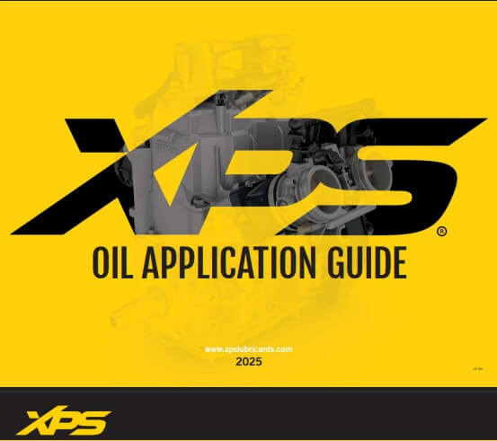 XPS Oil Application Guide cover with XPS logo on a yellow background
