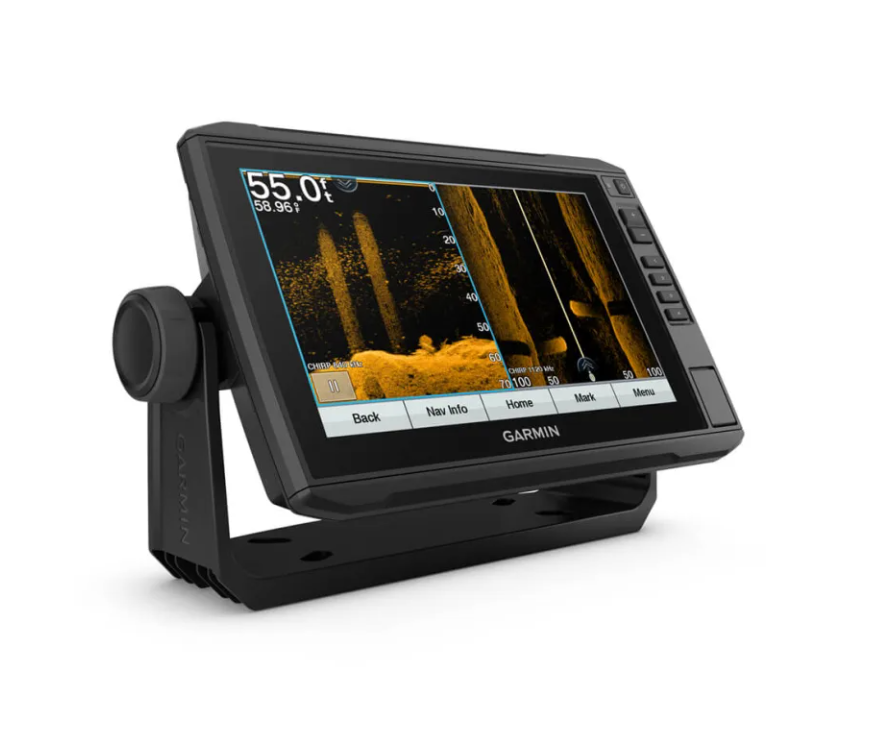Garmin Marine Chartplotter ECHOMAP UHD 9sv - Fish Finder GPS with Transducer LakeVü g3 Maps, 0100252301
