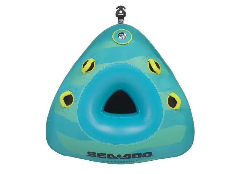 Sea-Doo 1-Person Triangle Towable Tube 48" x 50" Fast Ride – B106670000
