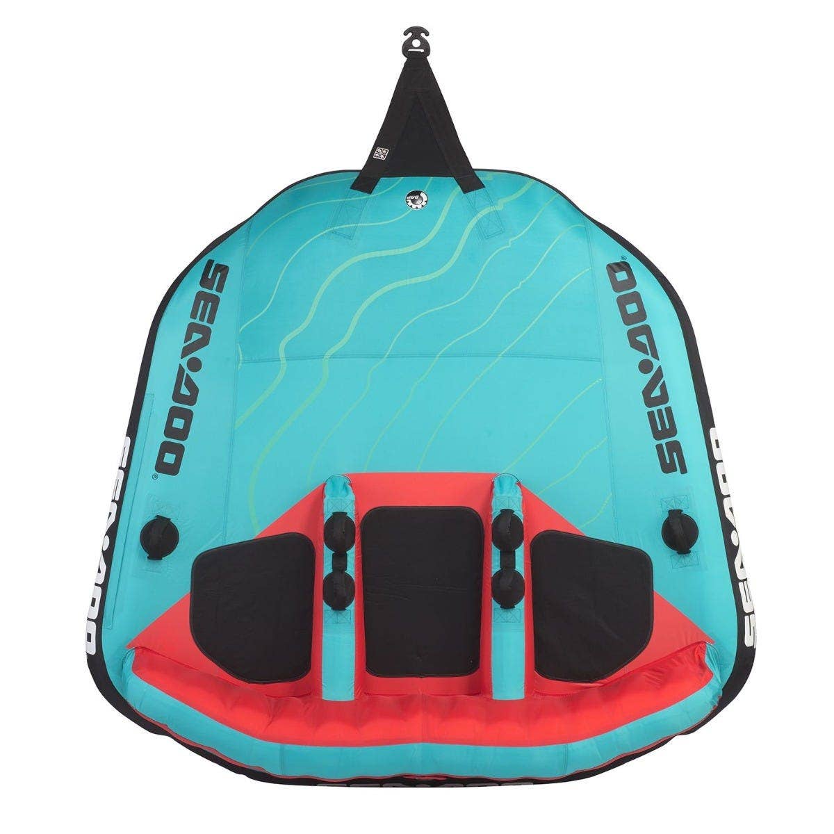 Sea-Doo 3-Person Sit-on-Top Towable Tube 79" x 88" Stable Ride – B107120000
