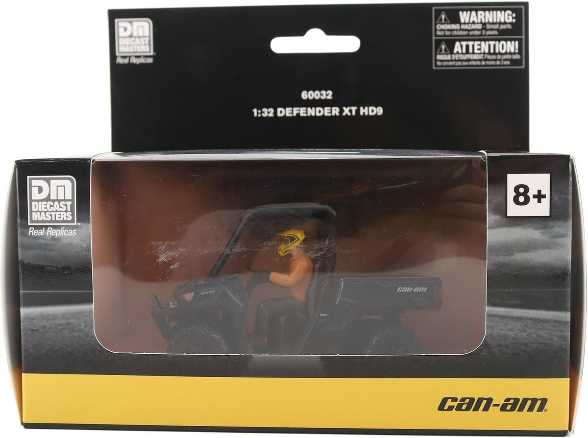 Diecast Masters Can-Am Defender XT HD9 1:32 diecast model #60032 in window display box, ages 8+