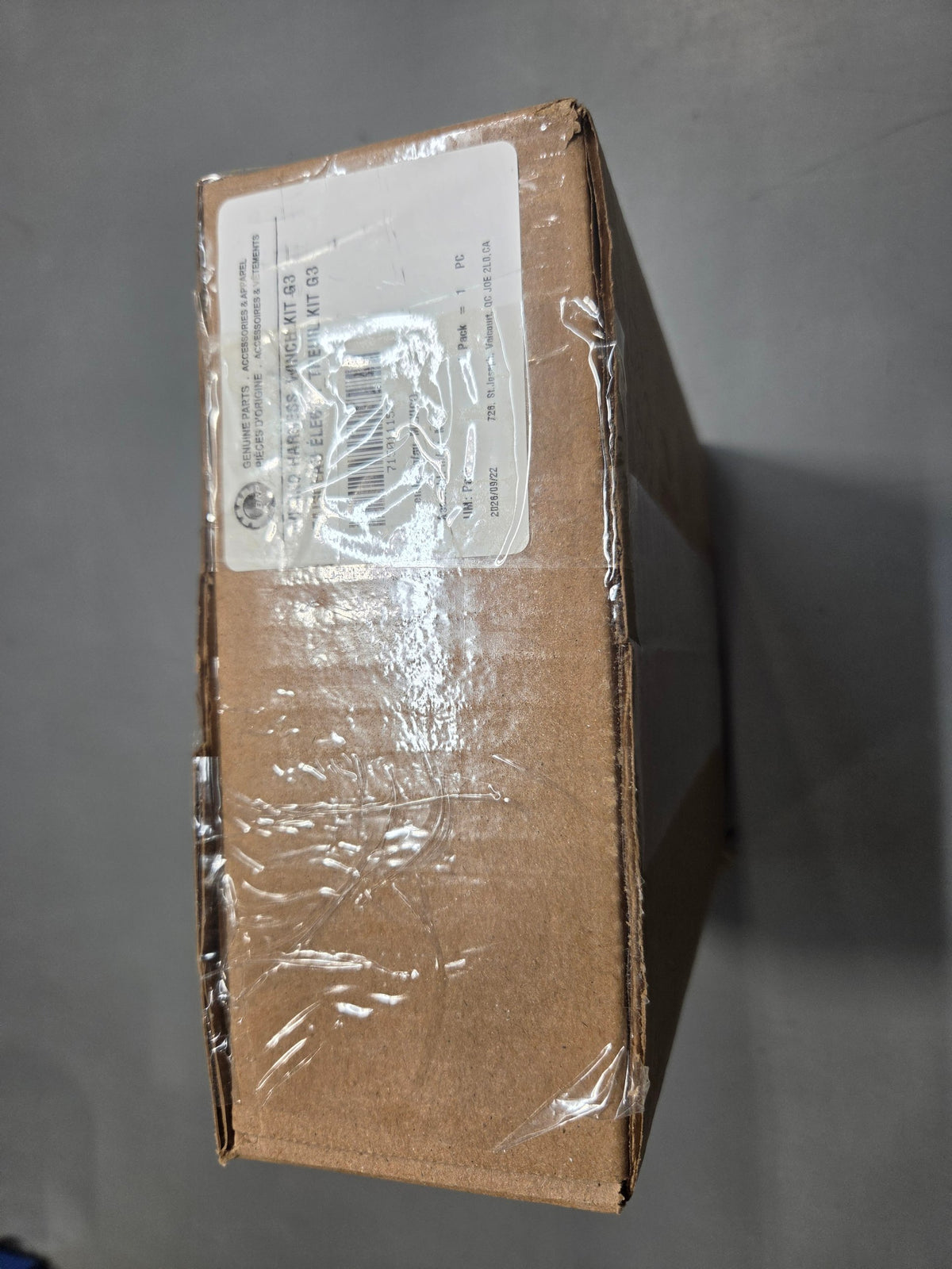Can-Am Outlander Winch Electrical Harness - 2023 and Up in BRP Genuine Parts packaging, 715011150