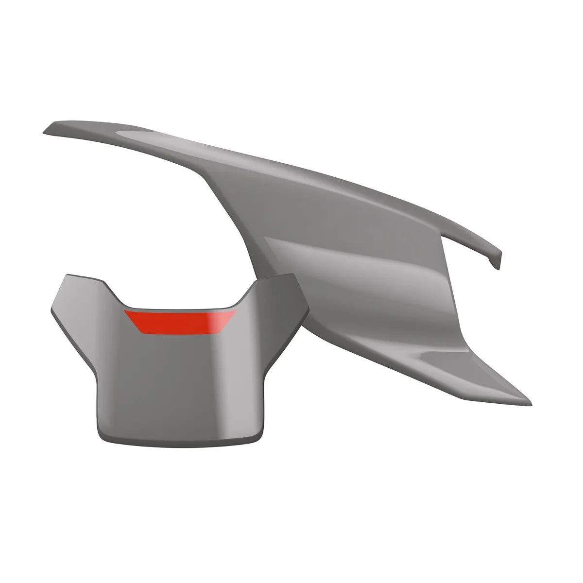 Can-Am Ryker Exclusive Panel Kit in Silver Lava, side panels and hood accent, 219401167