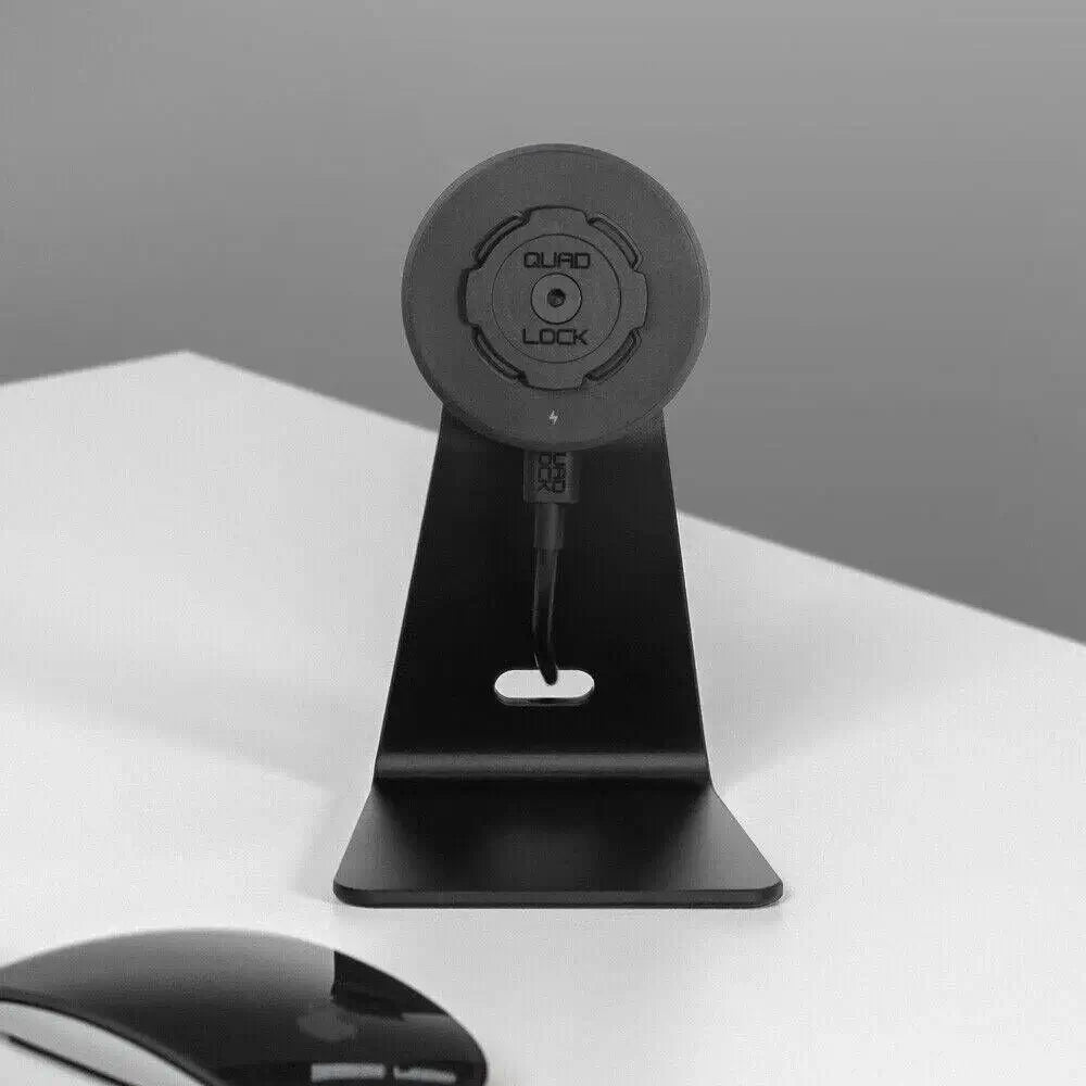 Tête de chargement sans fil Quad Lock pour voiture/bureau, QLH-WCH-2