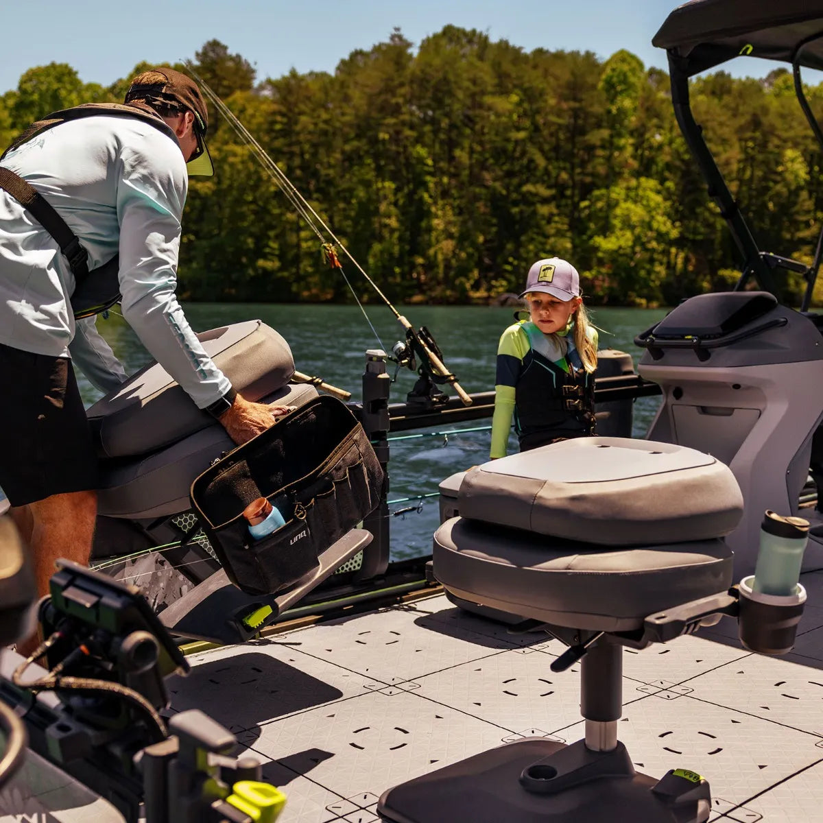 Sea-Doo Quick-Attach Fishing Pedestal Seat, 295101306