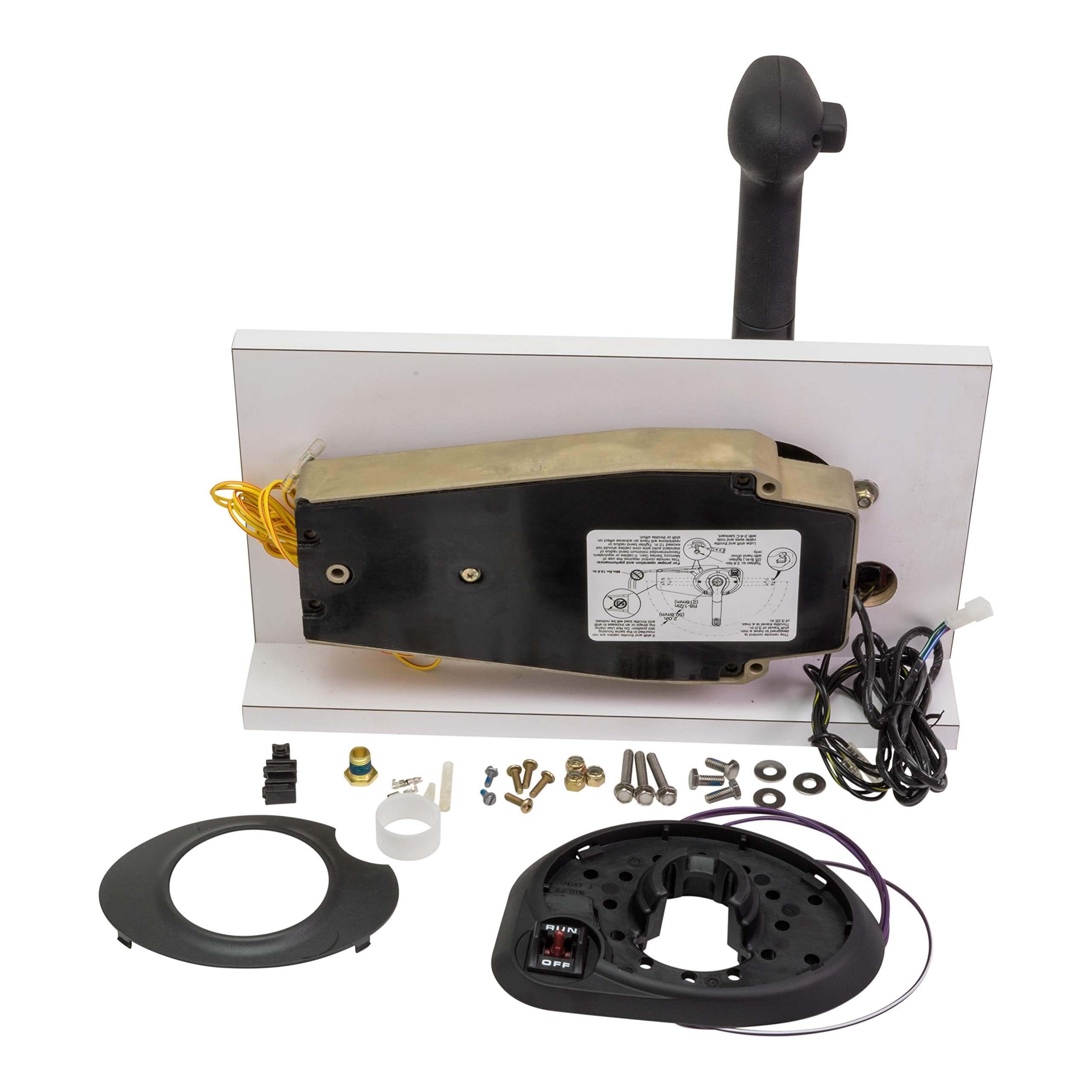 Mercury Marine/Quicksilver Remote Control, Pistol Grip, Trim, Outboard, Black - 8M0011213