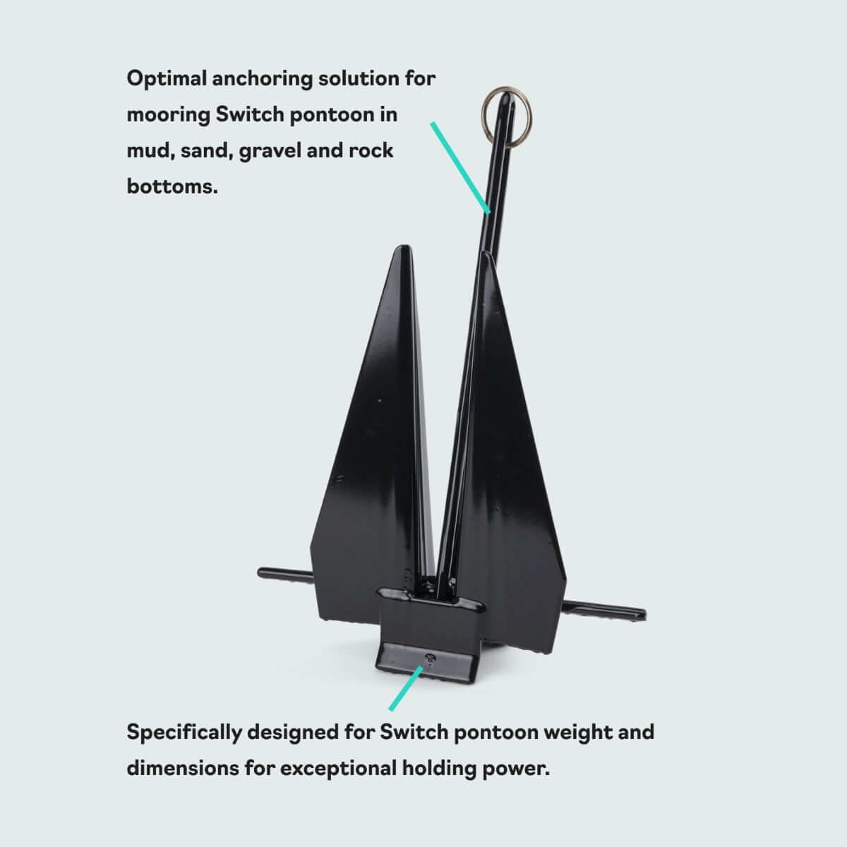 Kit d'ancrage Sea-Doo pour pontons Switch - Système d'ancrage pliable complet, 295100821