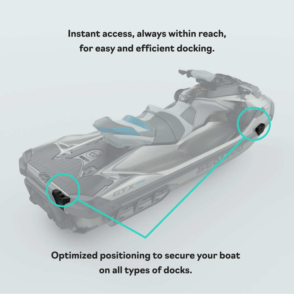 Sea-Doo Speed Tie GTX, RXT, RXT-X, Wake Pro (2018 et ultérieurs), 295100885