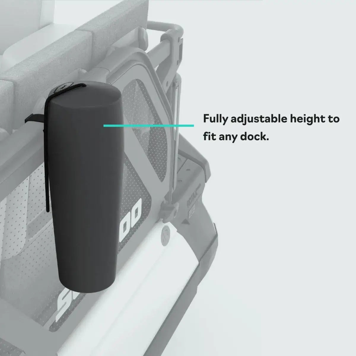 Sea-Doo LinQ Lite Fender Kit Dock Protection System Switch Pontoon Models - Quick Attach Fender Kit, 295101277