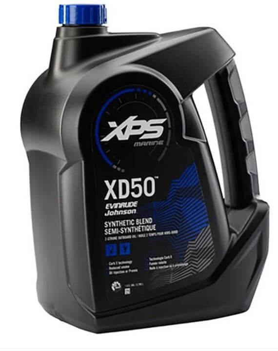 XPS XD50 oil container on a white background