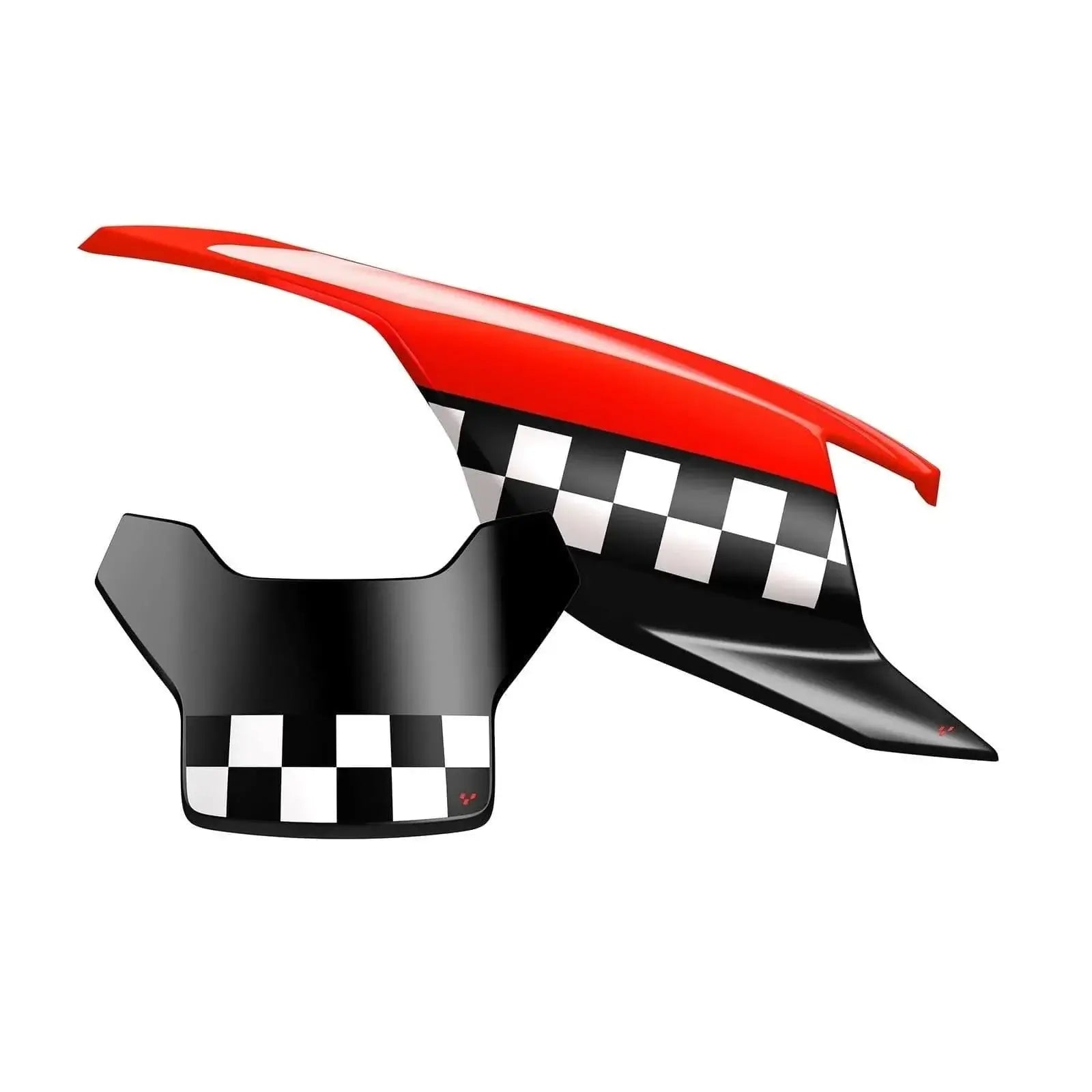 Racer red style panels for Ryker