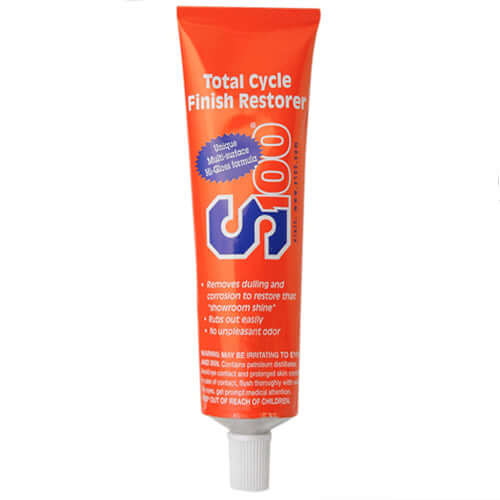 Tube of Total Cycle Finish Restorer on a white background
