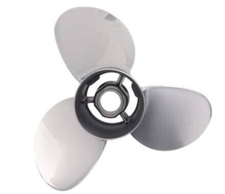 Mercury Marine 3 Blade Propeller, rear view