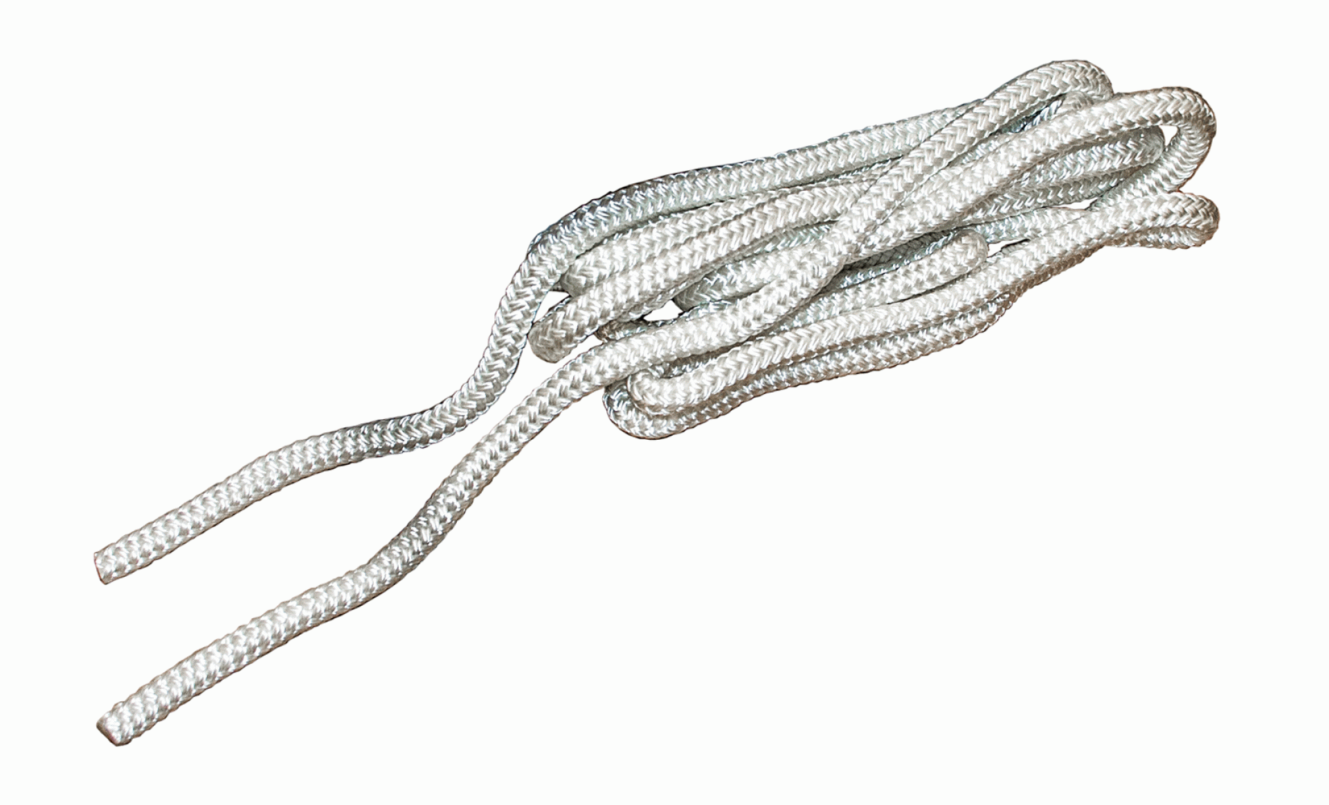 Unicord Solid Braid MFP Fender Line 3/8 X 6' White for Marine, Nylon Pair - 459995