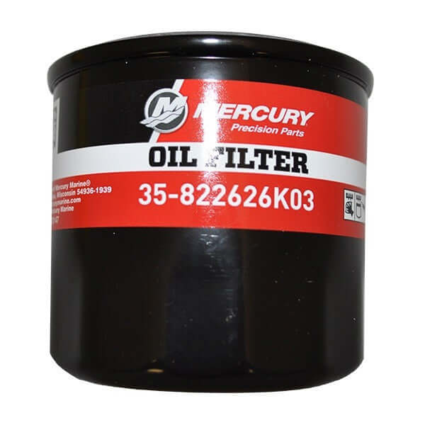 Kit de vidange d'huile Mercury Marine 25W-40 pour moteurs hors-bord 4 temps EFI 25/30 CV - 8M0081915