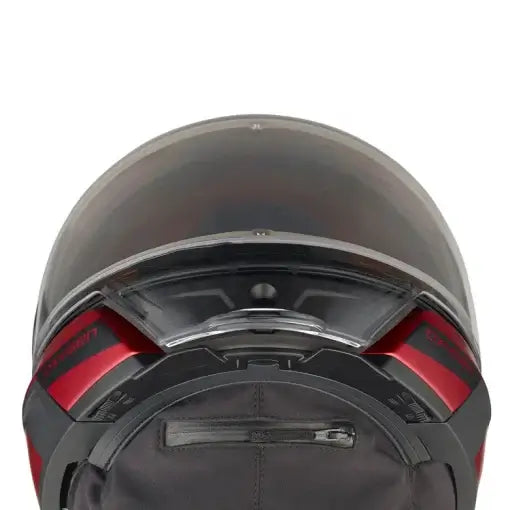 Oxygen helmet chin curtains