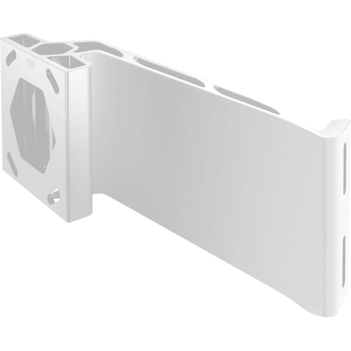 Minn Kota Raptor 6-inch jack plate bracket white aluminum mounting hardware