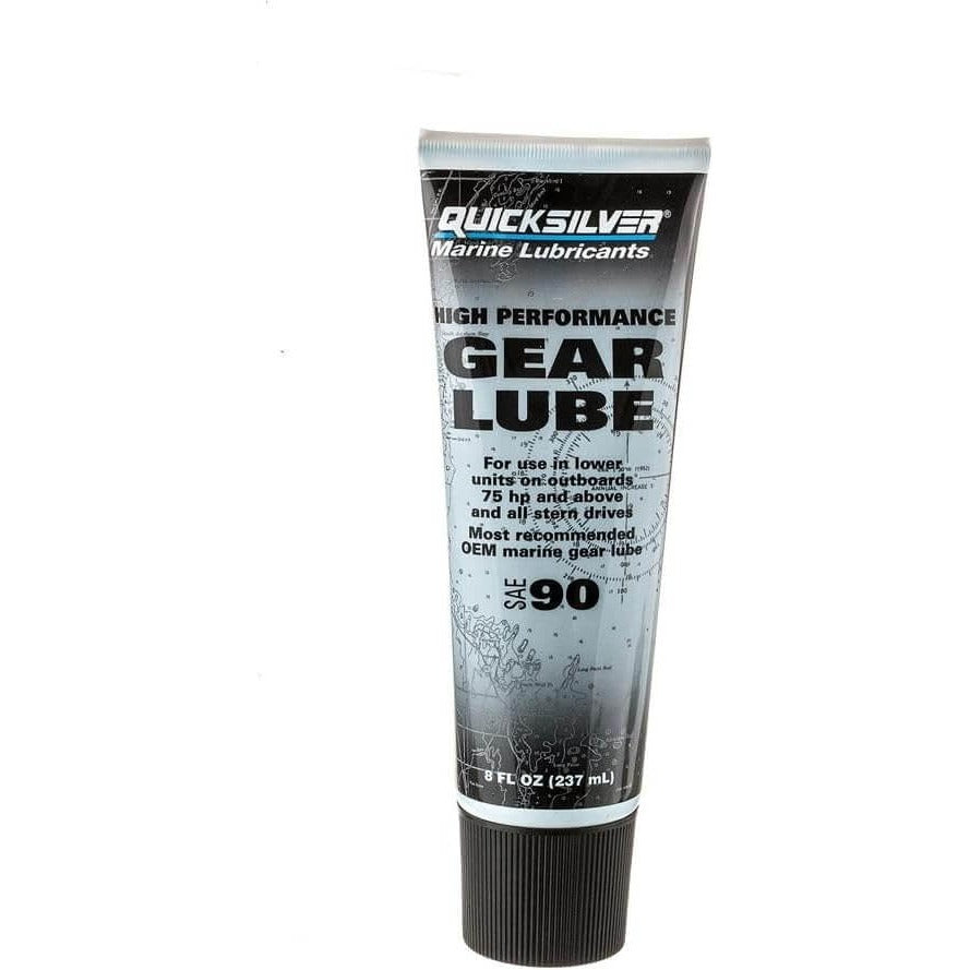 Quicksilver High Performance SAE 90 Gear Lube, 8 OZ, 802851Q02 | CLEARANCE