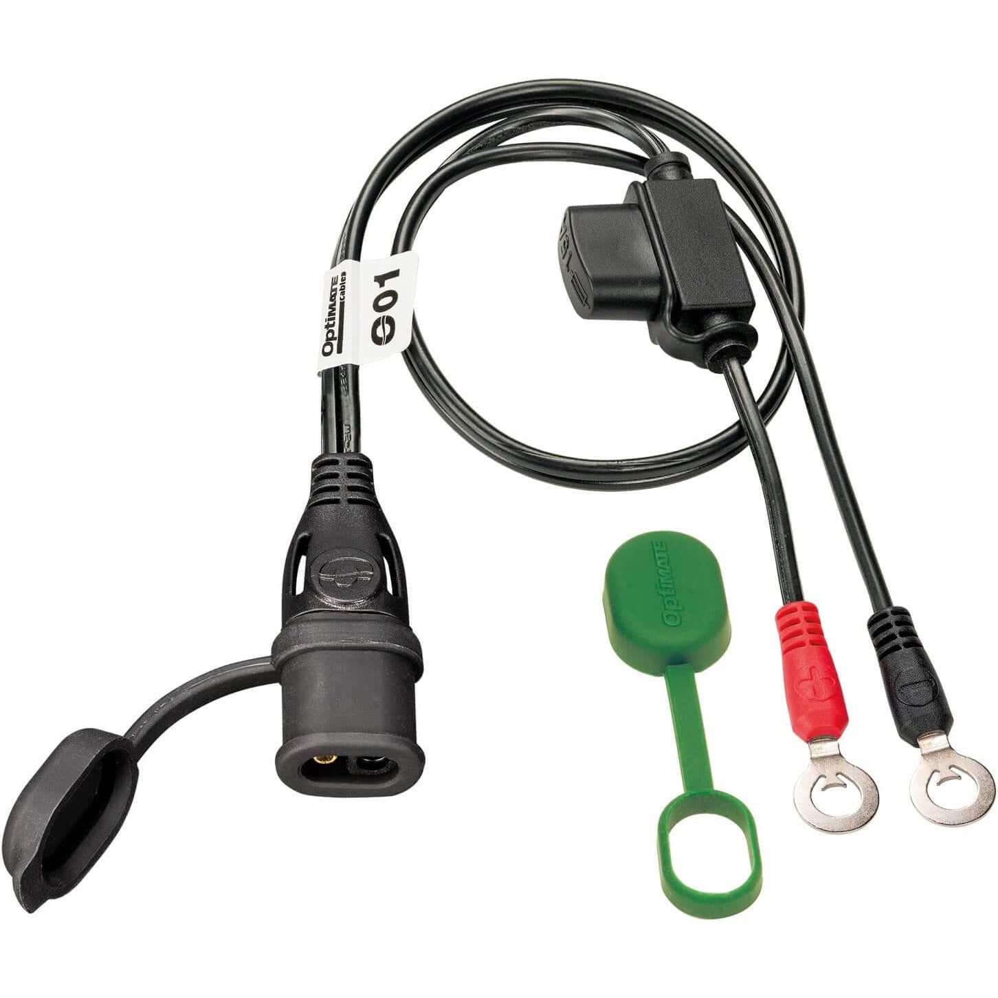 OptiMate Cable O-01, Weatherproof battery lead for Powersports - 08-4029EA