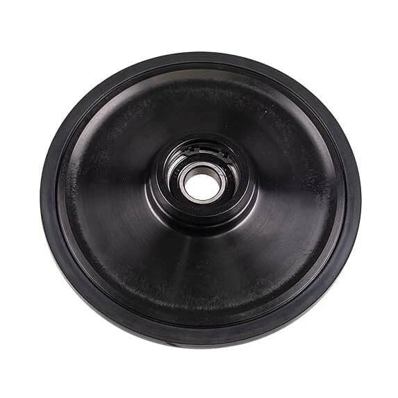 Ski-Doo 180mm black suspension idler bogie wheel assembly 503194202 front view