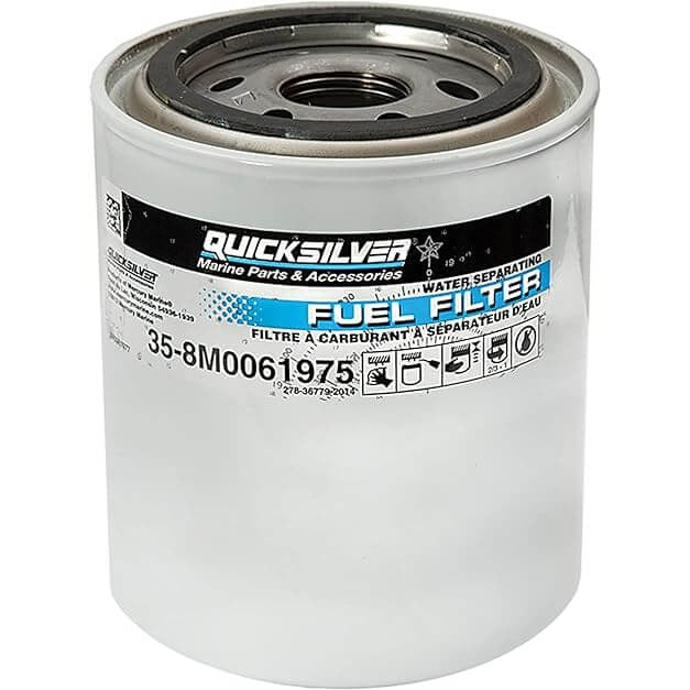 Mercury Marine Quicksilver 25 Micron Fuel Filter/Water Separator - 8M0061975/8M6013460