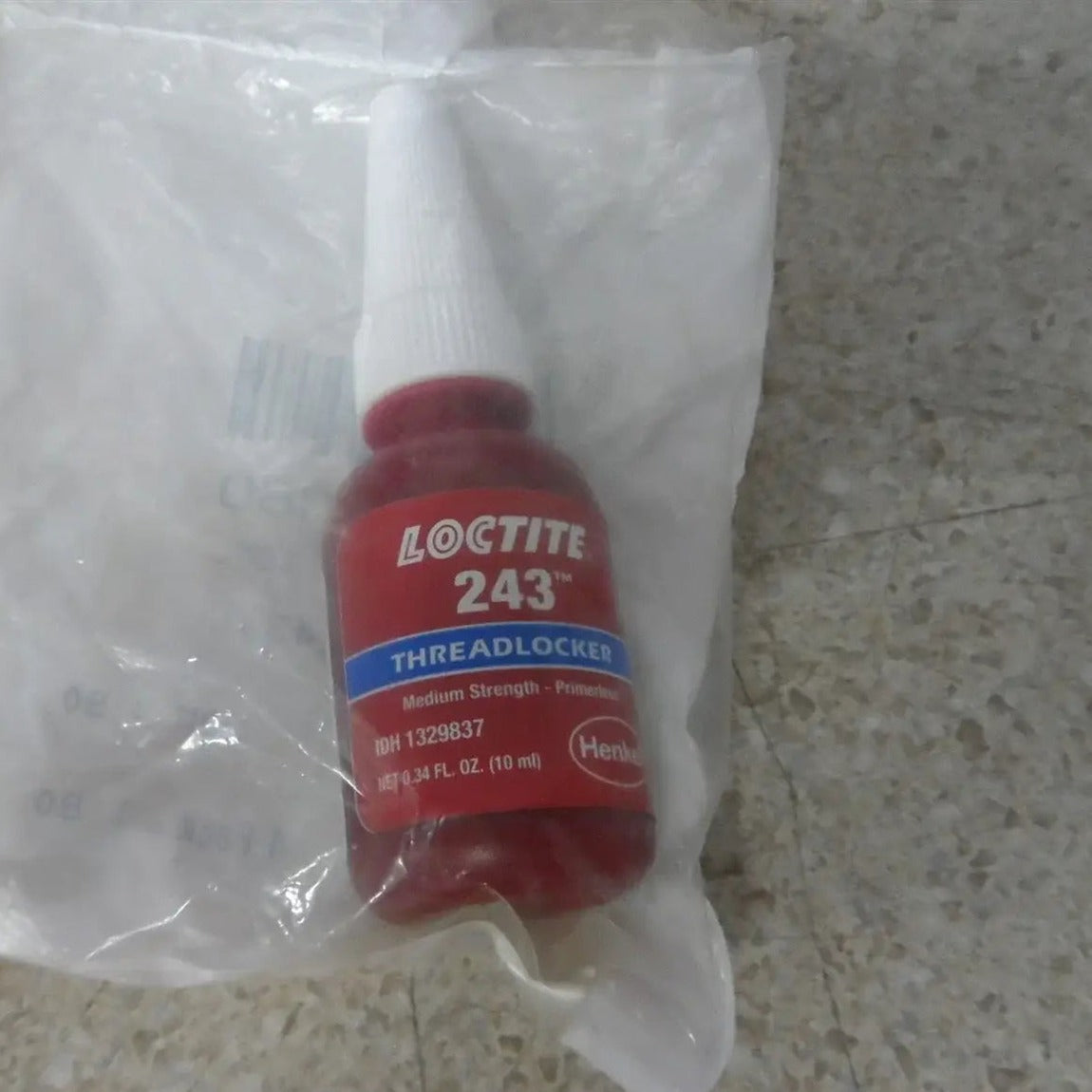 Sea-Doo Loctite 243 medium strength threadlocker bottle 10ml OEM 293800060
