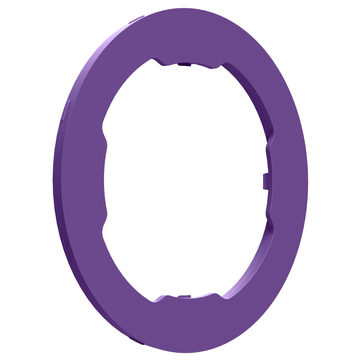Quad Lock Colored Mag Ring purple oval accessory ring front view