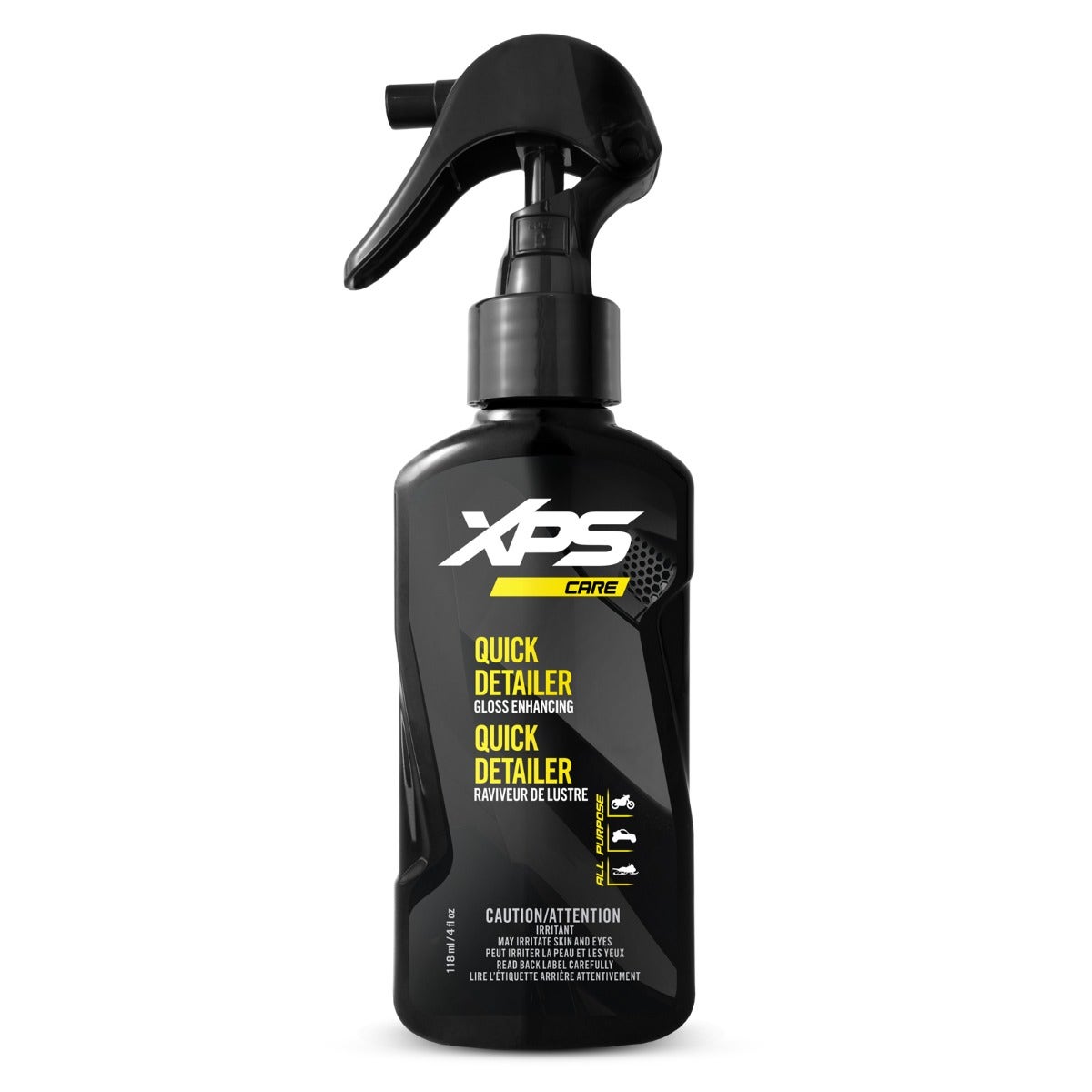 XPS Quick Detailer gloss enhancing spray bottle 4oz waterless surface cleaner
