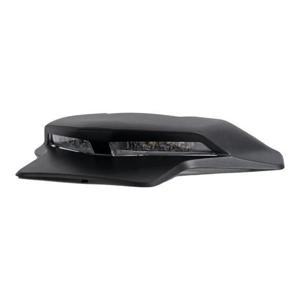 Can-Am Ryker LED auxiliary lights black side view fits models except Rally 2022 and up