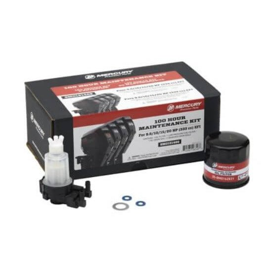 Mercury Marine 100 Hour Maintenance Kit for 15 HP 20 HP - 8M0151469
