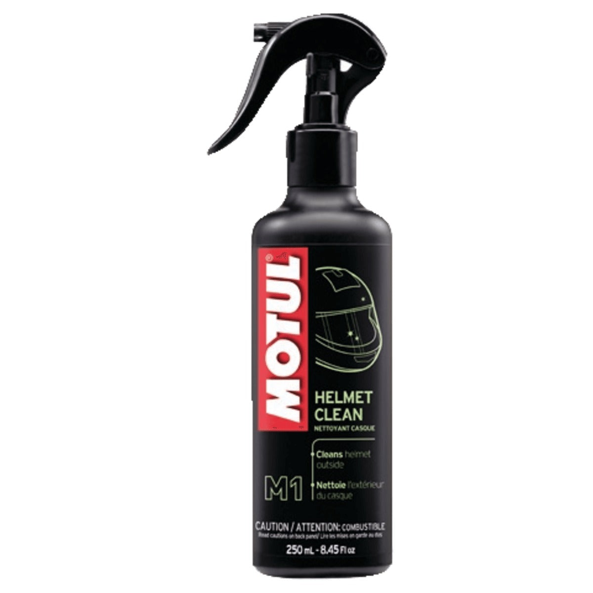 Motul M1 Helmet Clean 250ml Helmet Cleaner Interior Exterior Care, 103250