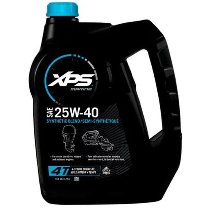 XPS BRP Evinrude Marine 4T MARINE 25W-40 SYNTHETIC BLEND OIL 779436 / 779437