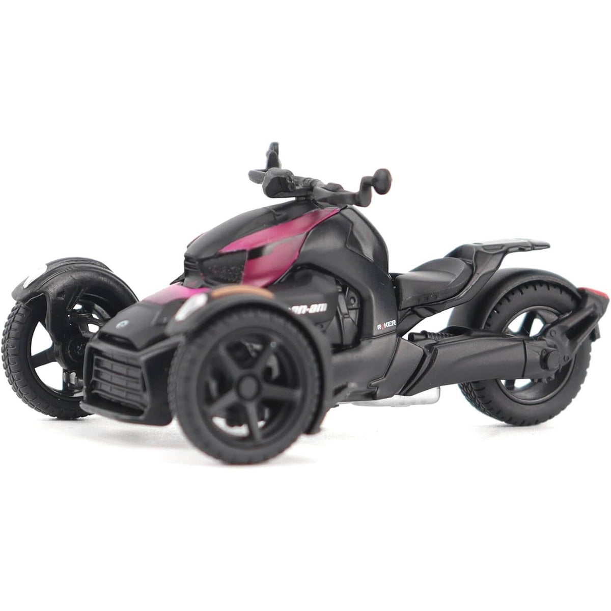 BRP Can-Am Ryker with Rider Diecast Model Replica 1:32 Scale – Pink Punk #60012