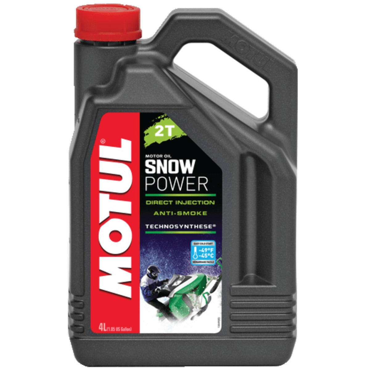 Huile moteur synthétique ester Motul Snowpower 2T – Performance motoneige